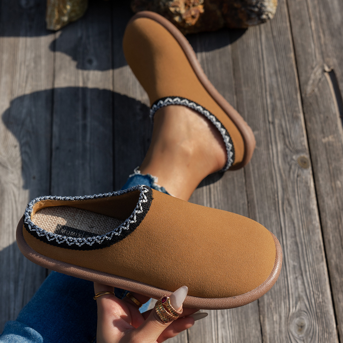 Women'S Shoes In Wide Width - Pantofole ricamate 2025 da donna Stile