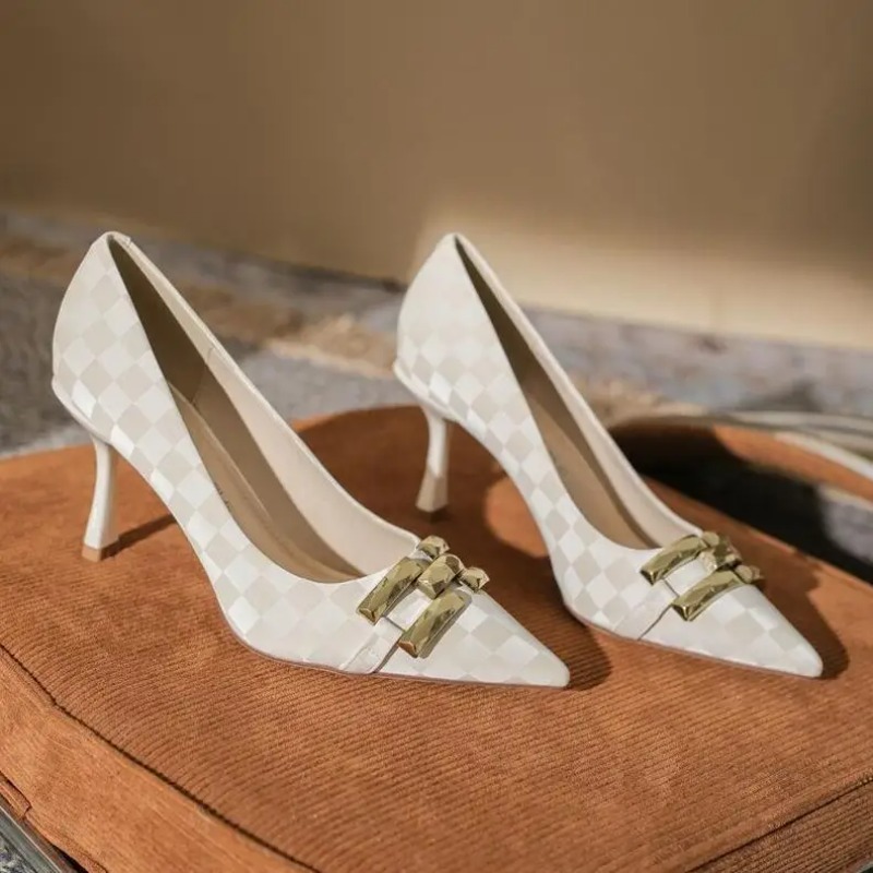 Women Shoes Quick Delivery - Ufficio con tacco medio Scarpe nere