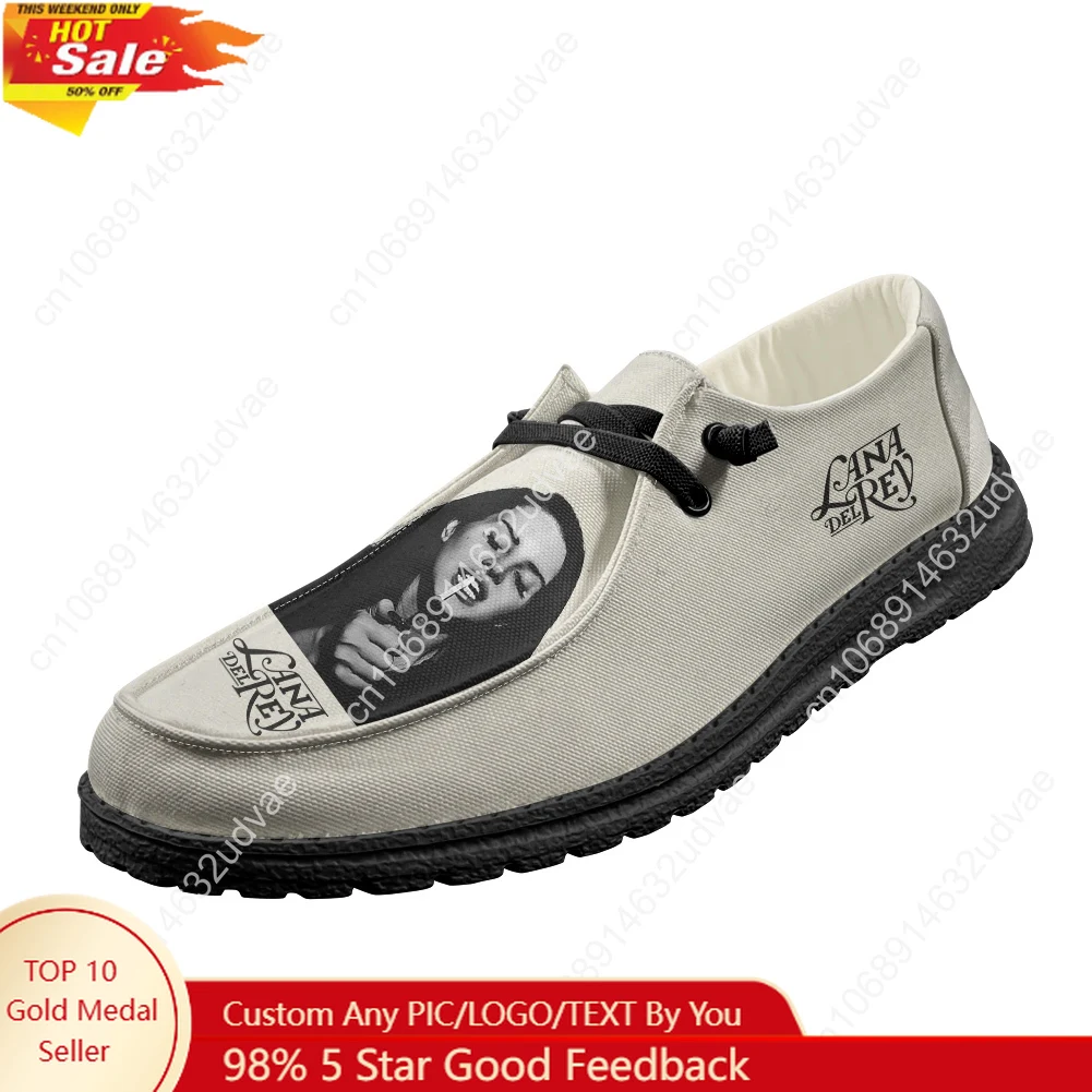 Women'S Shoes For Work - Mocassini Lana Del Rey Singer per