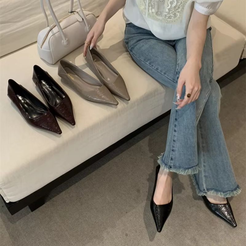 Women'S Shoes For Work - Sandali Estivi da Donna con Punta