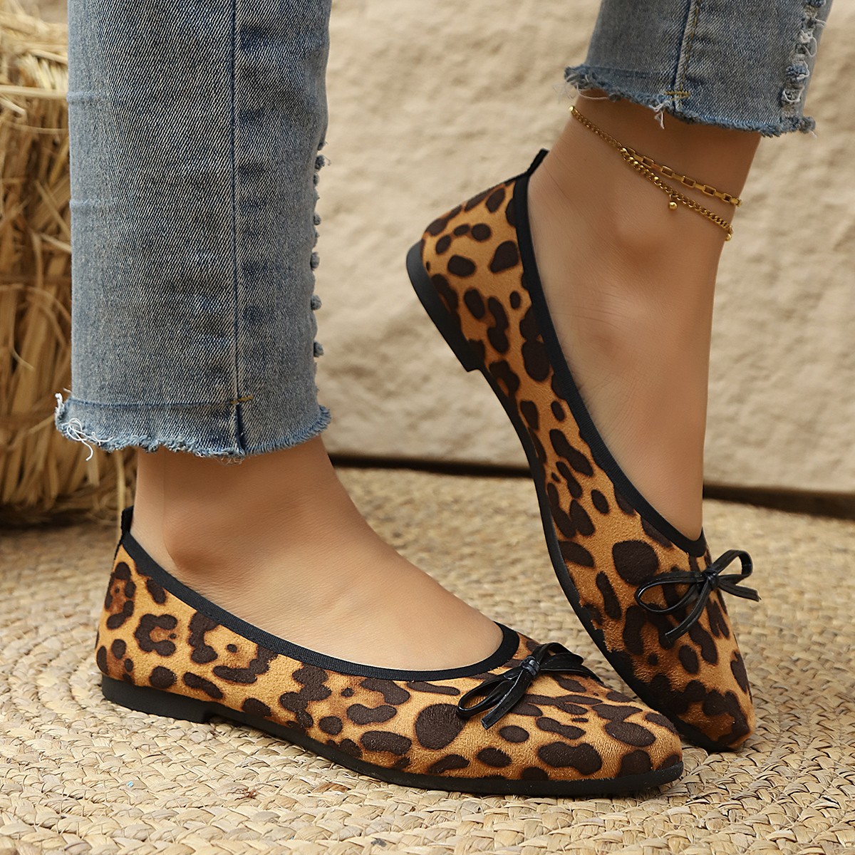 Women'S Shoes For Work - 2026 Ballerine Leopardate da Donna con