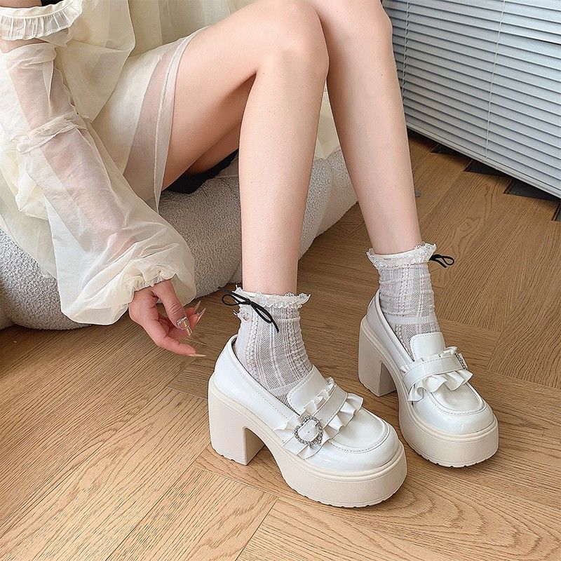 Women Shoes Quick Delivery - Décolleté da donna con strass punta