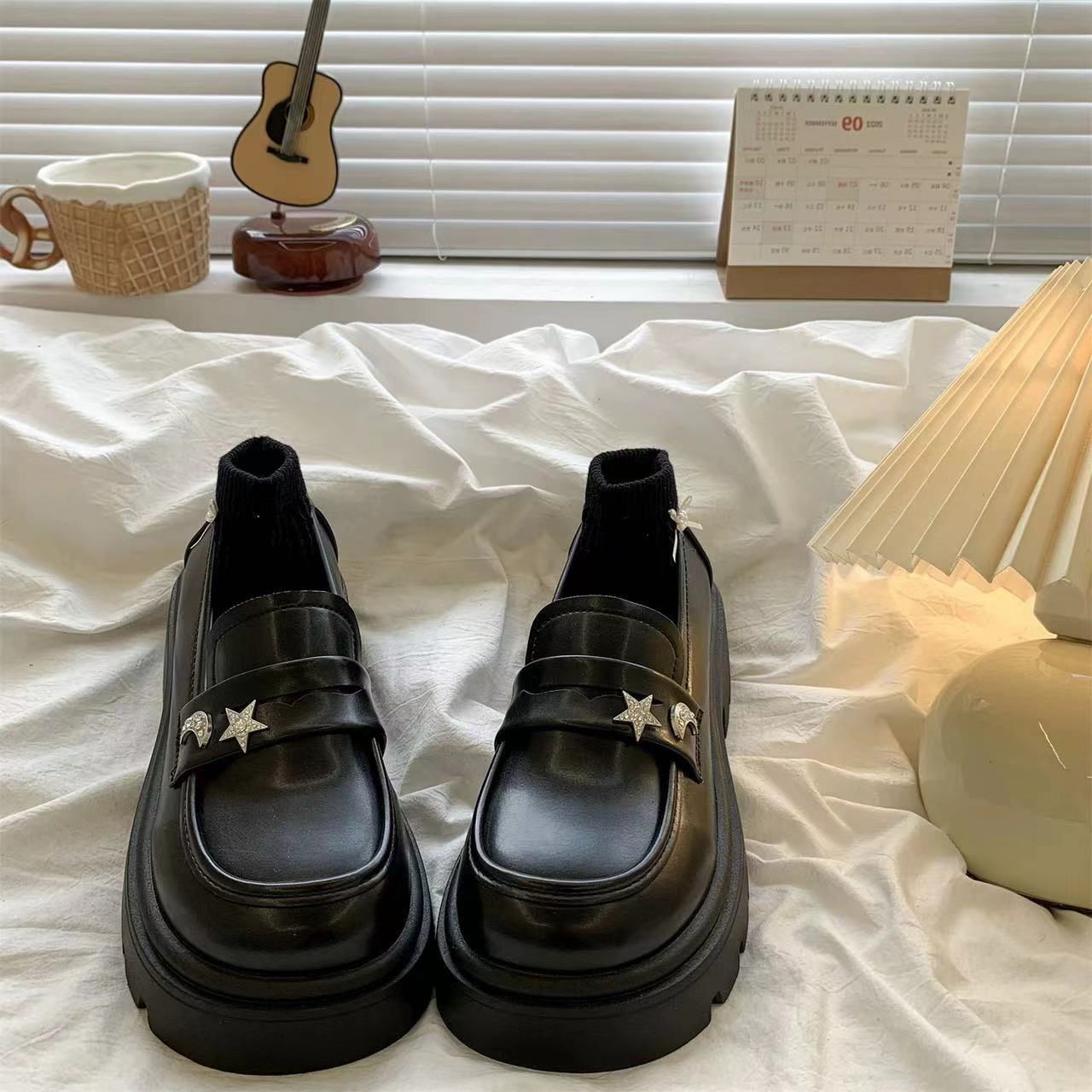 Retro Nero Primavera e Autunno - Women Shoes Quick Delivery recensione e prezzo
