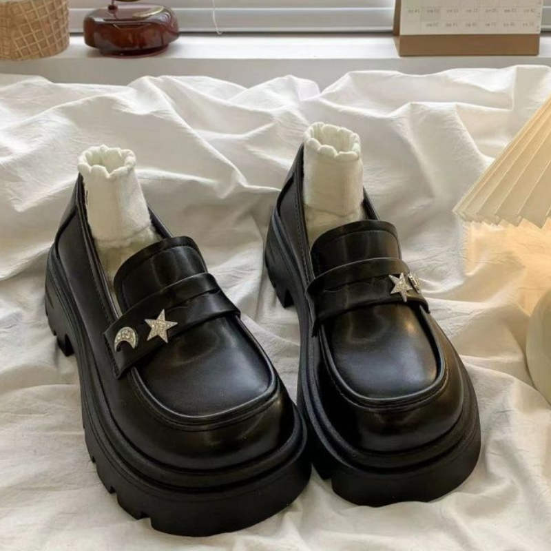 Retro Nero Primavera e Autunno - Women Shoes Quick Delivery recensione e prezzo